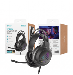 Unico Cuffie Gaming Over-Ear HP2570 USB 7.1...