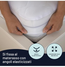 Imetec Scaldasonno Adapto 16728 Maxi Singolo 195×90cm  6 Temperature Timer e Tessuto Anallergico