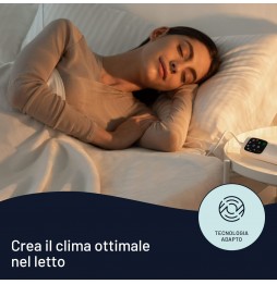 Imetec Scaldasonno Adapto 16728 Maxi Singolo 195×90cm  6 Temperature Timer e Tessuto Anallergico
