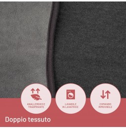 Imetec Intellisense Lumbar Termoforo per Zona Lombare Grigio con Fascia Elastica