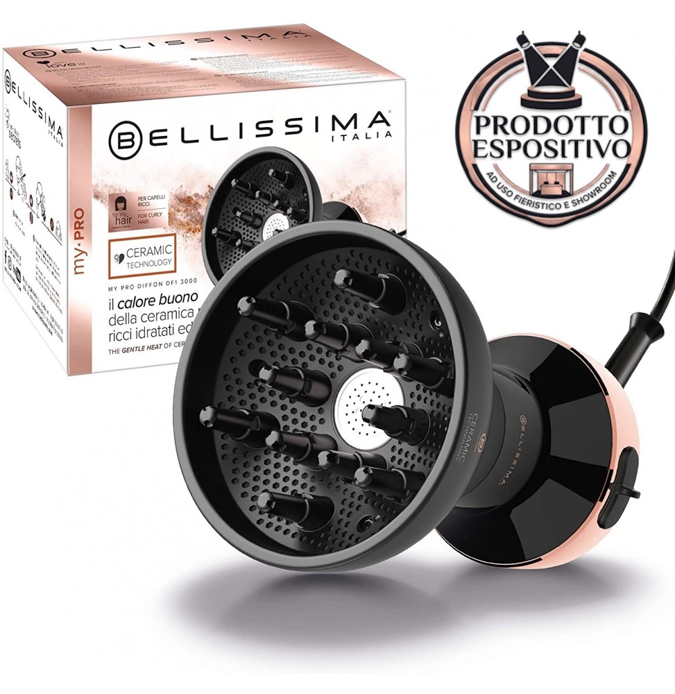Imetec Bellissima Diffusore Aria Calda My Pro Diffon Ceramic 2 Vel 700W DF1 3000