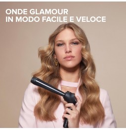Imetec Bellissima Glam Waves Ferro Arricciacapelli Conico Display LED 5 Temperature