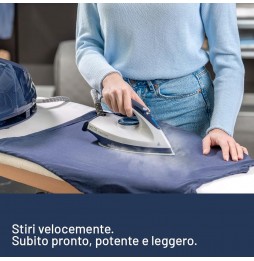 Imetec Rapidvapor Compact Ferro Stiro Caldaia 2200W Serbatoio 1.2L Bianco Blu