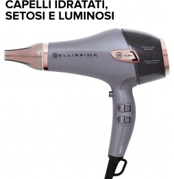 Imetec Bellissima Asciugacapelli Professionale Ceramica Argan Oil 2300W Ioni