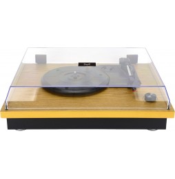 Majestic TT 53 Giradischi Vintage 33/45/78 Giri USB Ripping Wireless Audio Wood