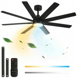 Aigostar Ventilatore Da Soffitto Luce...