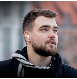 Hoco EQ2 Auricolari Bluetooth 5.3 TWS Cuffie Wireless Microfono Custodia 320mAh