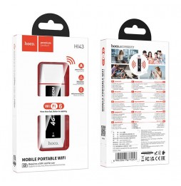 Hoco HI43 Modem Router Portatile 4G SIM Card LTE WiFi 6 USB Tutti Gestori