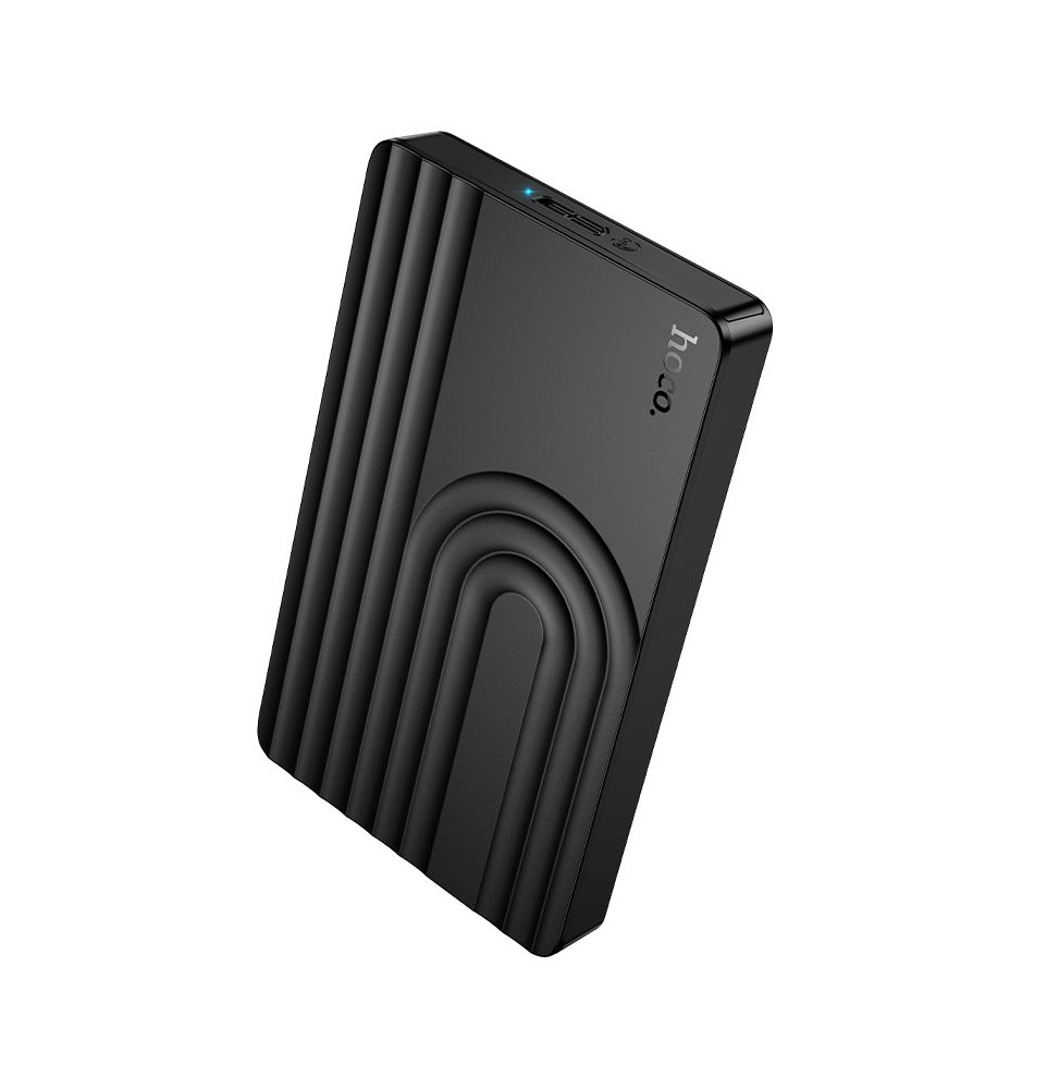 Hoco HB55 Case Box Esterno HDD SSD 2.5 SATA USB 3.0 Micro-B Fino a 6TB Nero