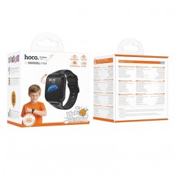 Hoco Y108 Smartwatch Bambini 4G GPS Wi-Fi Tasto SOS SIM IPX7 SeTracker2 Nero