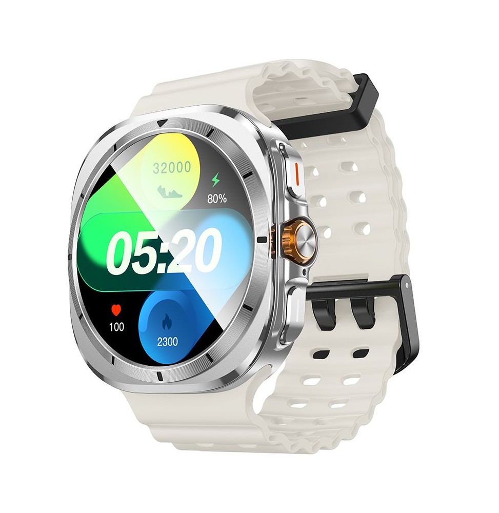 Hoco Y29 Smartwatch 1,5 TFT GPS Chiamate Bluetooth 220mAh Cardio SpO2 Argento