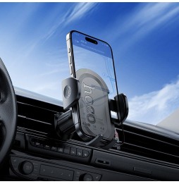 Hoco H53 Supporto Auto Bocchetta Aria Smartphone 4.5-7.0 Pollici Snodo 360 Nero