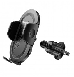 Hoco H53 Supporto Auto Bocchetta Aria Smartphone 4.5-7.0 Pollici Snodo 360 Nero