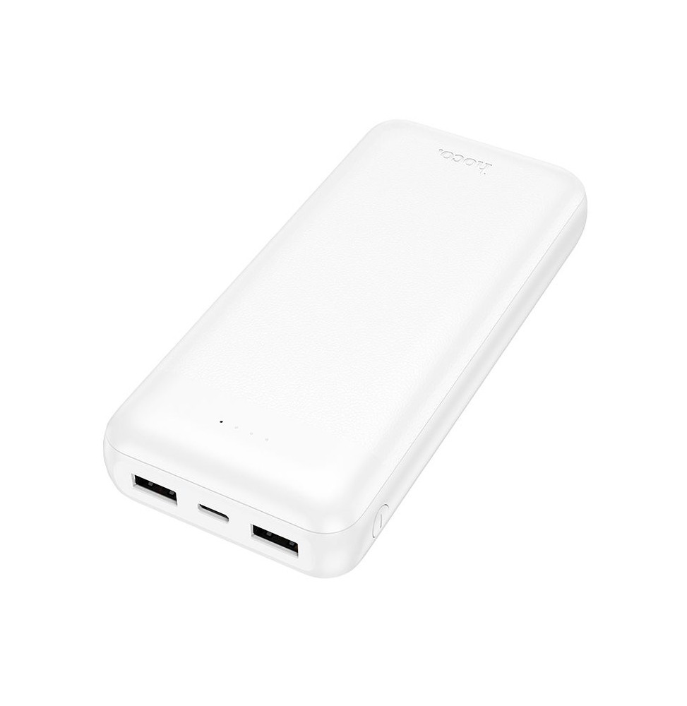 Hoco J153A Power Bank 20000mAh 10W 2x USB A Type C Micro USB Display LED Bianco