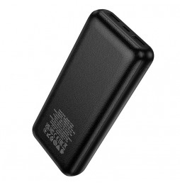 Hoco J153A Power Bank 20000mAh 10W 2x USB A Type C Micro USB Display LED Nero