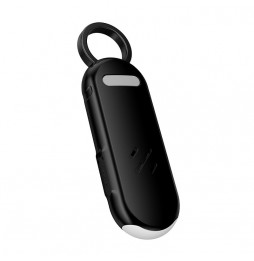 Hoco E99 Localizzatore Compatibile Apple Find My Torcia Allarme 120dB Chiavi Nero