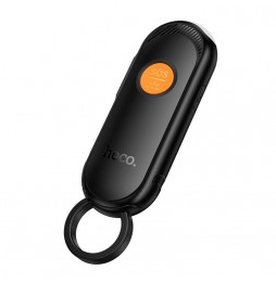 Hoco E99 Localizzatore Compatibile Apple Find My Torcia Allarme 120dB Chiavi Nero
