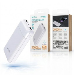 Unico Power Bank 20000mAh 2A Doppia Porta USB...