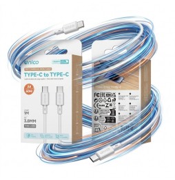 Unico CB2074 Cavo Type C 60W 3A PD Fast Charge...