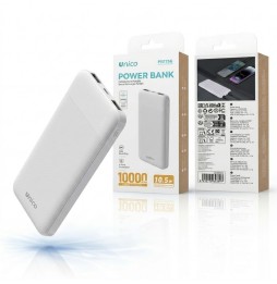 Unico Power Bank 10000mAh 10.5W x 2 Porte USB...