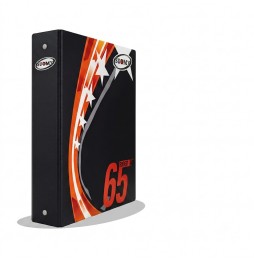 SUOMY Set 6 Raccoglitori A4 4 Anelli Misti Racing Rider Floral Dedit 6 Pezzi
