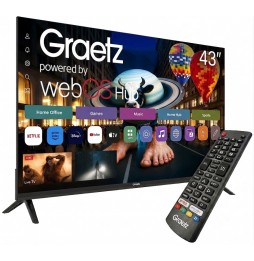 Graetz TV 43″ Smart GR43Z1470 FHD LED HDR10...