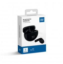 Blue Star Circle Beat TX3 Auricolari Wireless TWS Bluetooth 5.3 Microfono Nero