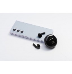 Blue Star Circle Beat TX3 Auricolari Wireless TWS Bluetooth 5.3 Microfono Nero