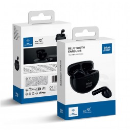 Blue Star Circle Beat TX3 Auricolari Wireless TWS Bluetooth 5.3 Microfono Nero