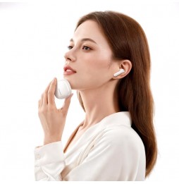 Hoco TWS EQ33 Auricolari Wireless Bluetooth 5.4 In-Ear Hall Switch App Bianco