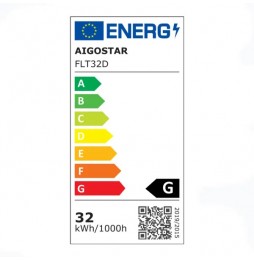 Aigostar Circolina Fluorescente T9 32W G10q 6500K Luce Fredda 2100lm